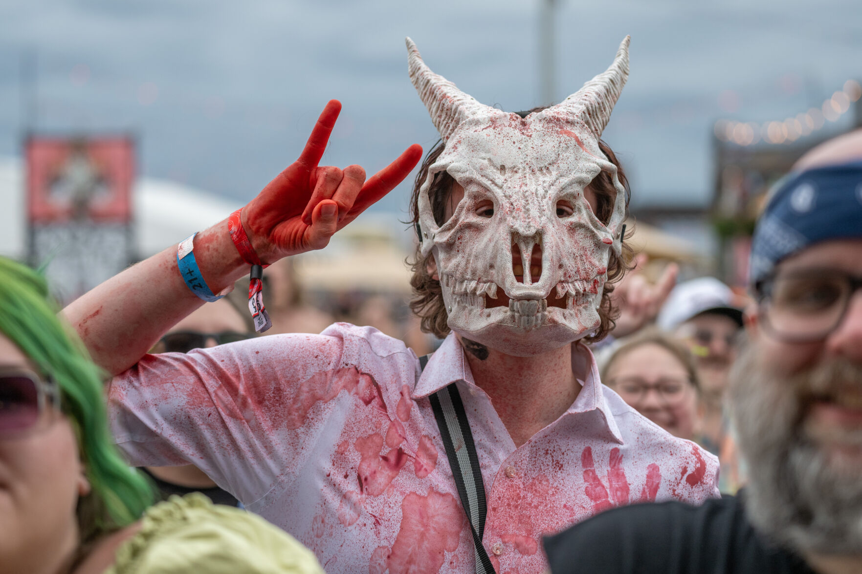 Louder Than Life 2024 fans rock out at the Expo Center